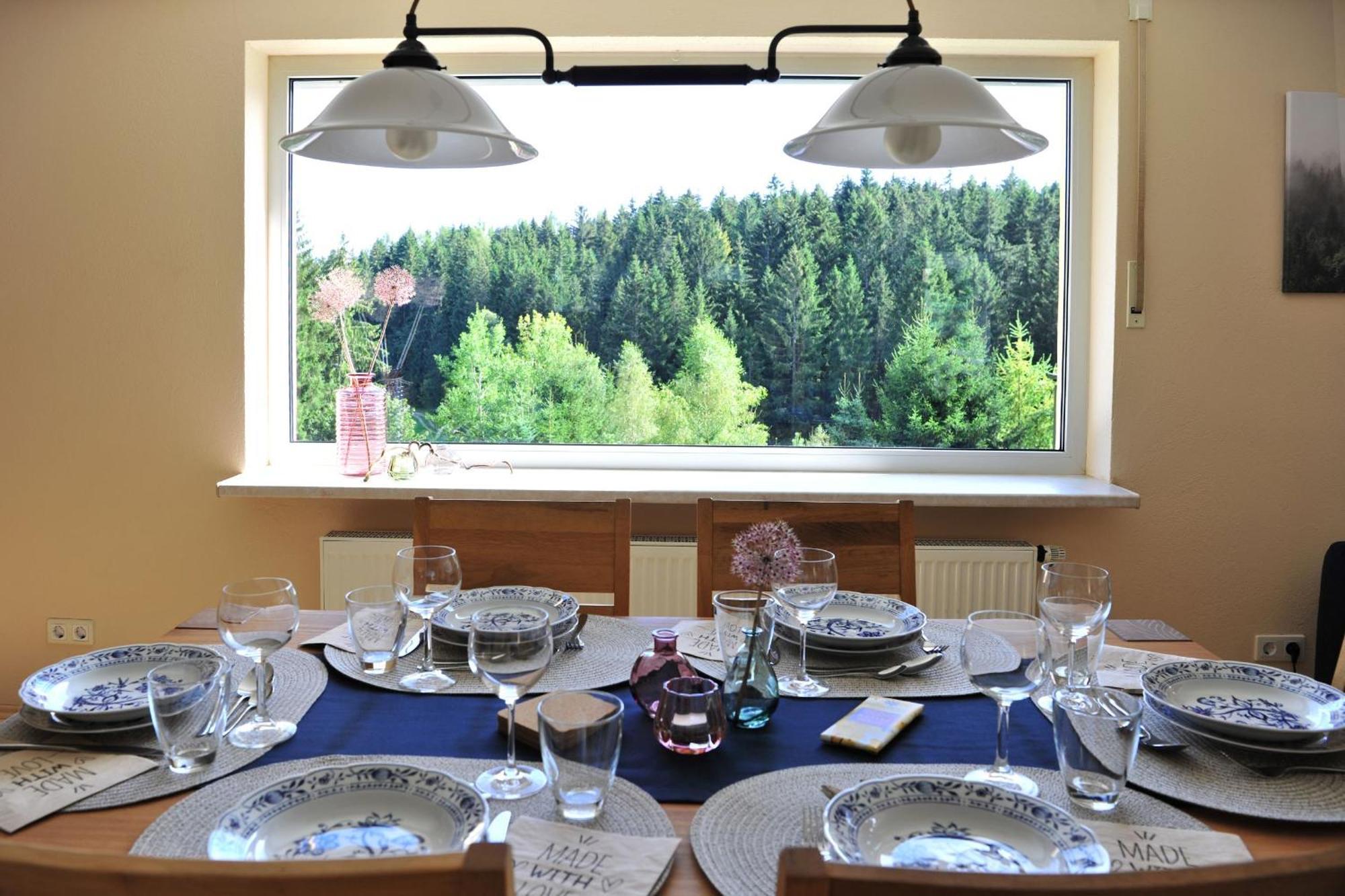 Exklusives Ferienhaus "Waldzauber" Ruhe Und Natur Pur Am Waldrand Geniessen Schoenheide Екстер'єр фото